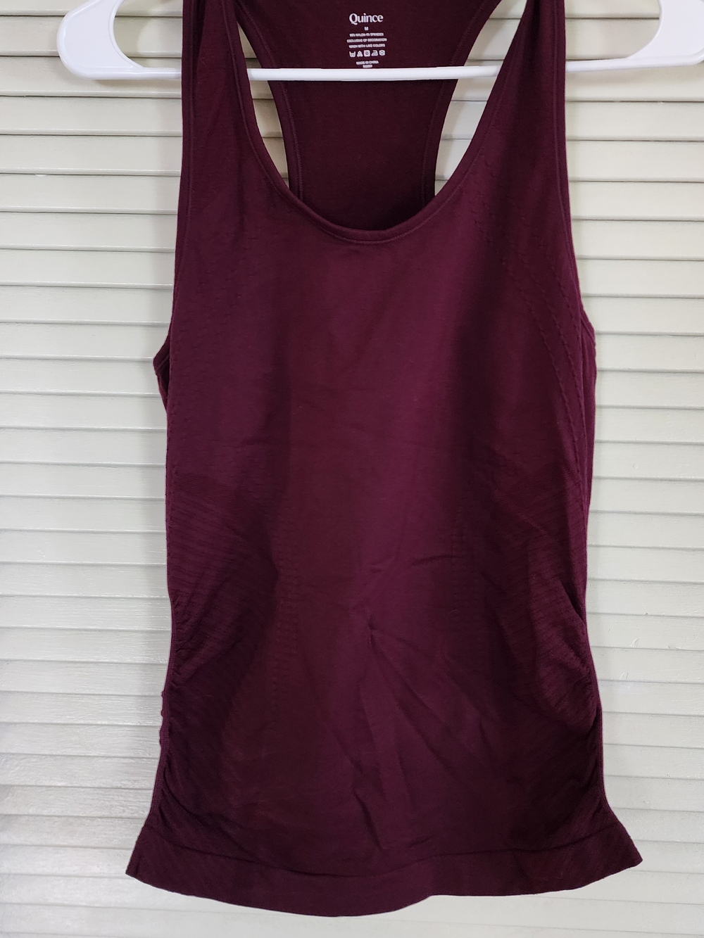 Quince Women's Racerback Tank Top - Wine